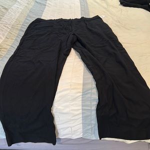 Black trouser pants